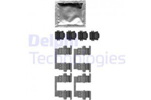 Delphi Σετ βοηθ. εξαρτημάτων, Τακάκια Φρένων - LX0666