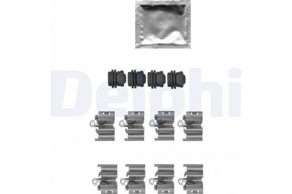 Delphi Σετ βοηθ. εξαρτημάτων, Τακάκια Φρένων - LX0668