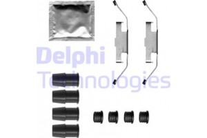 Delphi Σετ βοηθ. εξαρτημάτων, Τακάκια Φρένων - LX0683