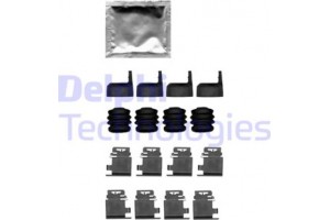 Delphi Σετ βοηθ. εξαρτημάτων, Τακάκια Φρένων - LX0687