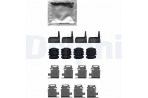 Delphi Σετ βοηθ. εξαρτημάτων, Τακάκια Φρένων - LX0687