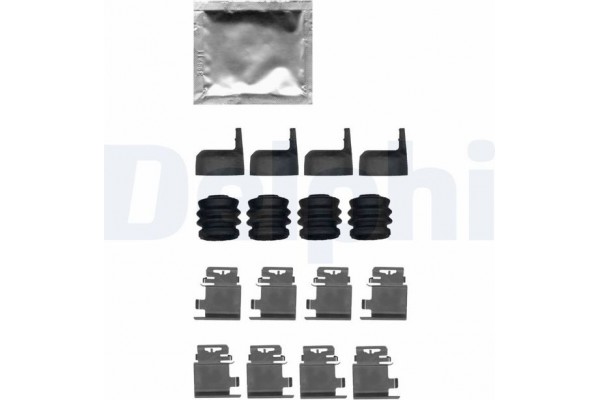 Delphi Σετ βοηθ. εξαρτημάτων, Τακάκια Φρένων - LX0687