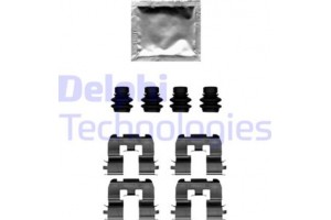 Delphi Σετ βοηθ. εξαρτημάτων, Τακάκια Φρένων - LX0690