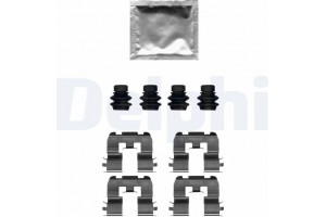 Delphi Σετ βοηθ. εξαρτημάτων, Τακάκια Φρένων - LX0690