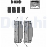 Delphi Σετ βοηθ. εξαρτημάτων, Τακάκια Φρένων - LX0692