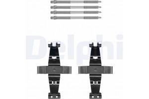 Delphi Σετ βοηθ. εξαρτημάτων, Τακάκια Φρένων - LX0693