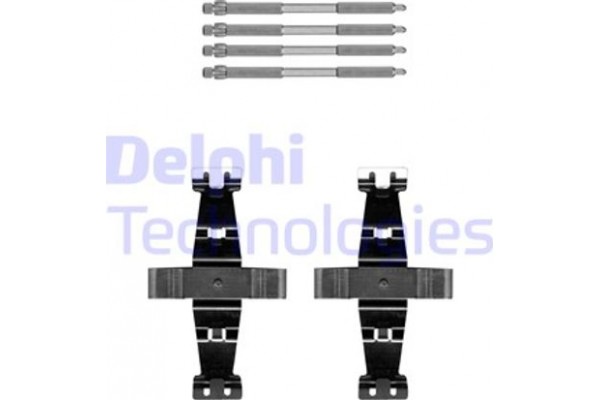 Delphi Σετ βοηθ. εξαρτημάτων, Τακάκια Φρένων - LX0693