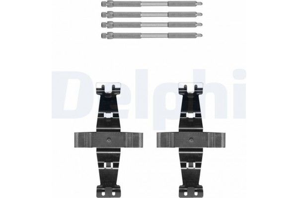 Delphi Σετ βοηθ. εξαρτημάτων, Τακάκια Φρένων - LX0693