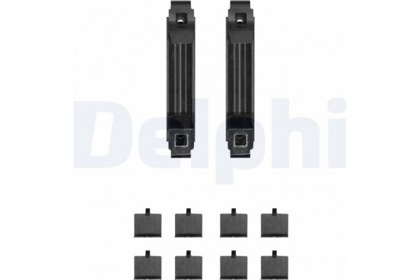 Delphi Σετ βοηθ. εξαρτημάτων, Τακάκια Φρένων - LX0704
