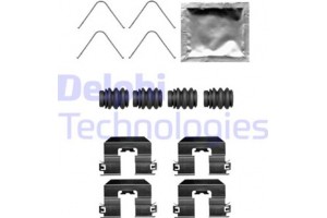 Delphi Σετ βοηθ. εξαρτημάτων, Τακάκια Φρένων - LX0706