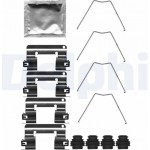 Delphi Σετ βοηθ. εξαρτημάτων, Τακάκια Φρένων - LX0713