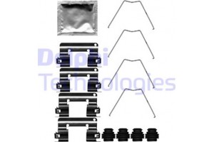 Delphi Σετ βοηθ. εξαρτημάτων, Τακάκια Φρένων - LX0713