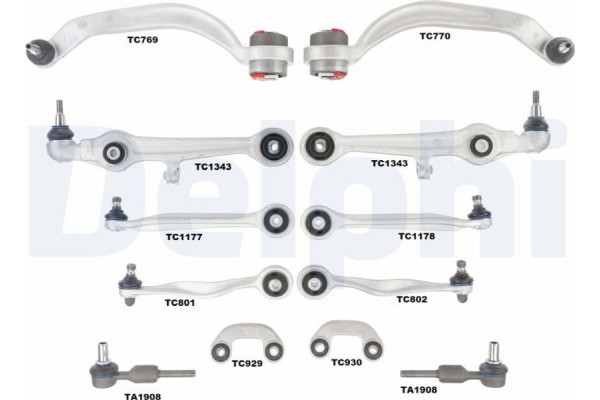 Delphi Σετ επισκευής, Ψαλίδι - TC1900KIT