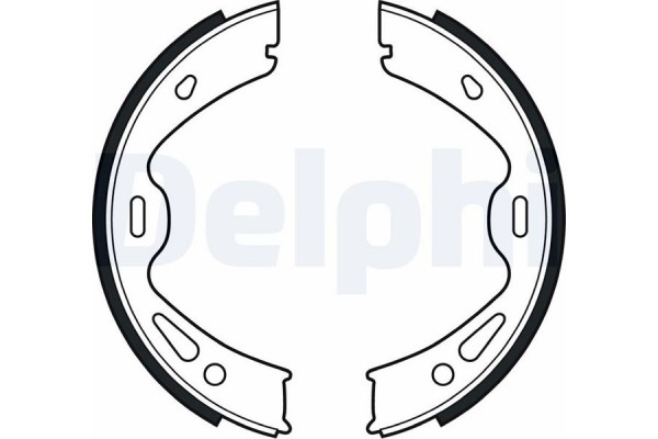 Delphi Σετ Σιαγόνων φρένων, Χειρόφρενο - LS2091