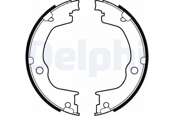 Delphi Σετ Σιαγόνων φρένων, Χειρόφρενο - LS2106