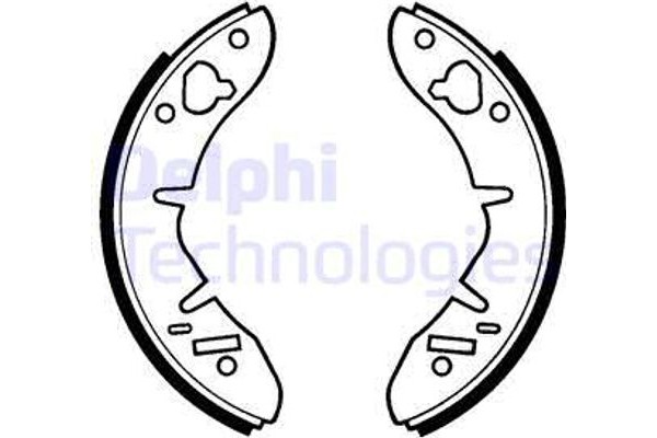 Delphi Σετ Σιαγόνων Φρένων - LS1015