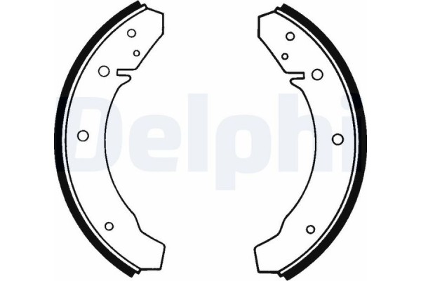 Delphi Σετ Σιαγόνων Φρένων - LS1098