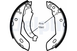 Delphi Σετ Σιαγόνων Φρένων - LS1250