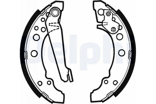 Delphi Σετ Σιαγόνων Φρένων - LS1276