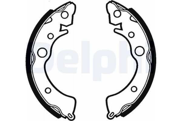 Delphi Σετ Σιαγόνων Φρένων - LS1288
