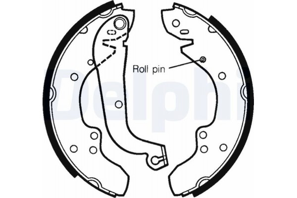 Delphi Σετ Σιαγόνων Φρένων - LS1295