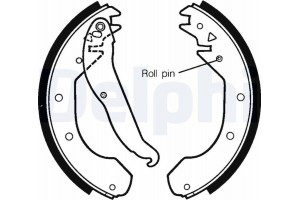 Delphi Σετ Σιαγόνων Φρένων - LS1297