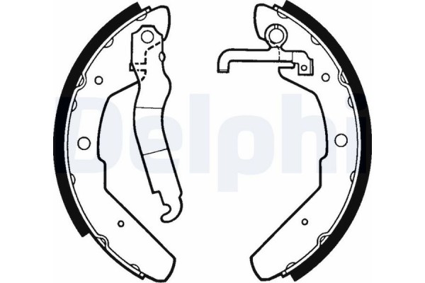 Delphi Σετ Σιαγόνων Φρένων - LS1301