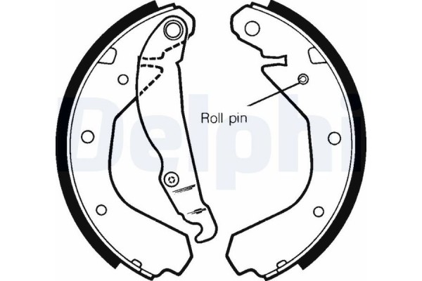 Delphi Σετ Σιαγόνων Φρένων - LS1307