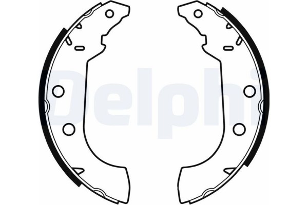 Delphi Σετ Σιαγόνων Φρένων - LS1347