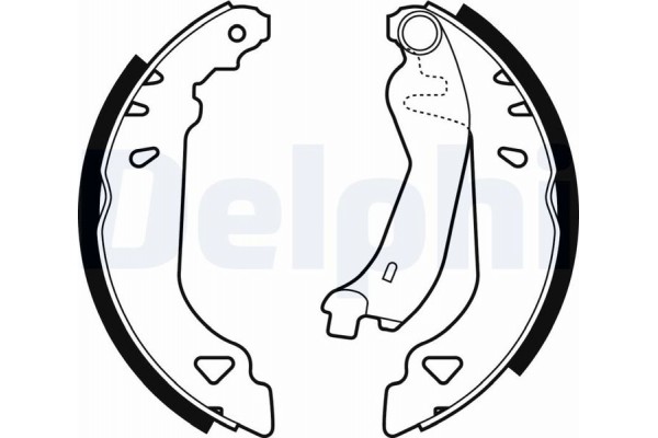 Delphi Σετ Σιαγόνων Φρένων - LS1378