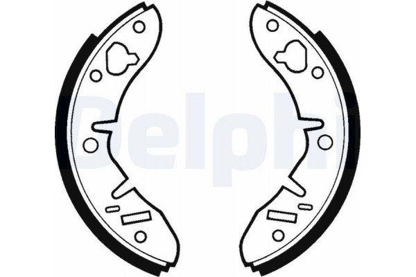 Delphi Σετ Σιαγόνων Φρένων - LS1415