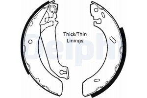Delphi Σετ Σιαγόνων Φρένων - LS1617