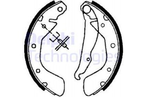 Delphi Σετ Σιαγόνων Φρένων - LS1621