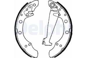 Delphi Σετ Σιαγόνων Φρένων - LS1625