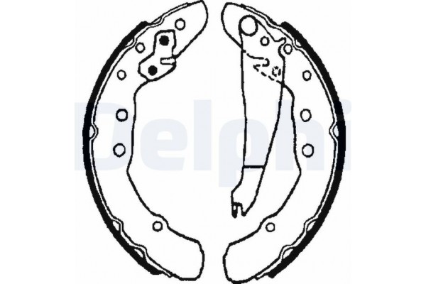 Delphi Σετ Σιαγόνων Φρένων - LS1655