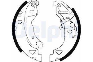 Delphi Σετ Σιαγόνων Φρένων - LS1682