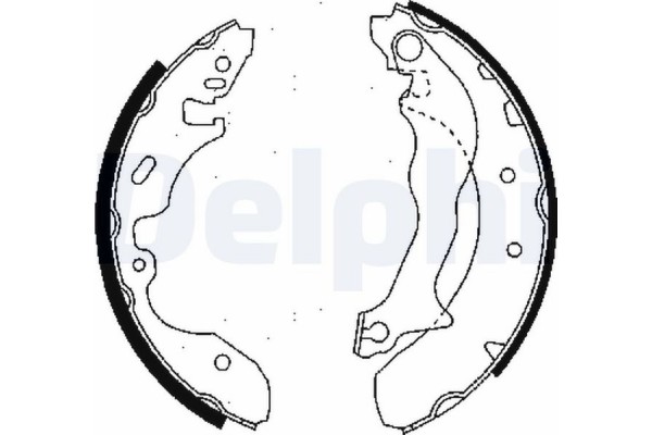 Delphi Σετ Σιαγόνων Φρένων - LS1684 Delphi Σετ Σιαγόνων Φρένων - LS1684