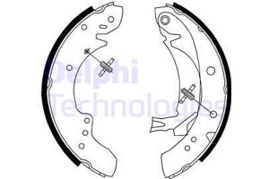 Delphi Σετ Σιαγόνων Φρένων - LS1712