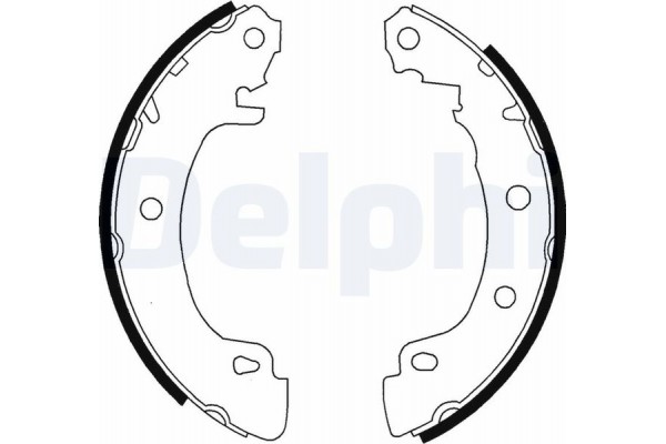 Delphi Σετ Σιαγόνων Φρένων - LS1724