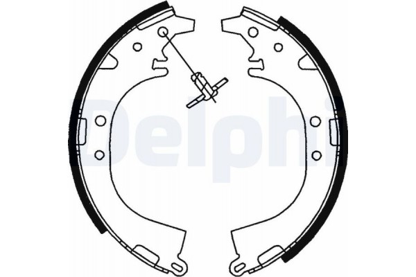 Delphi Σετ Σιαγόνων Φρένων - LS1745