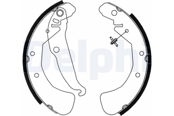 Delphi Σετ Σιαγόνων Φρένων - LS1829