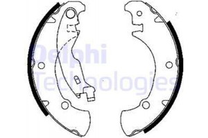 Delphi Σετ Σιαγόνων Φρένων - LS1840
