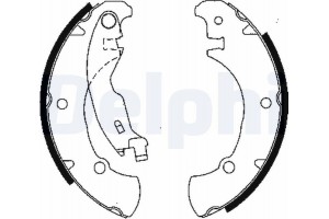 Delphi Σετ Σιαγόνων Φρένων - LS1840