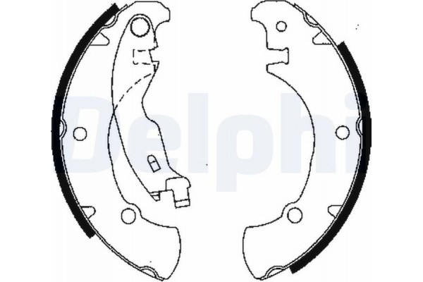 Delphi Σετ Σιαγόνων Φρένων - LS1840 Delphi Σετ Σιαγόνων Φρένων - LS1840