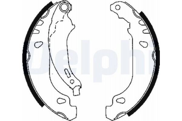 Delphi Σετ Σιαγόνων Φρένων - LS1844
