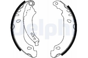 Delphi Σετ Σιαγόνων Φρένων - LS1848