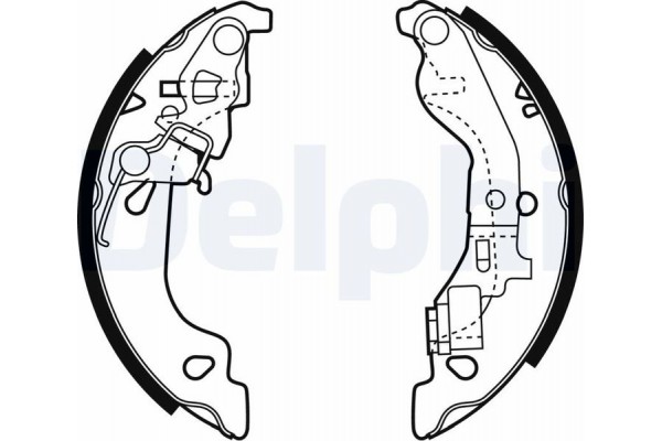 Delphi Σετ Σιαγόνων Φρένων - LS1858