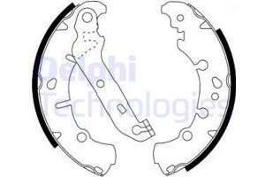 Delphi Σετ Σιαγόνων Φρένων - LS1912
