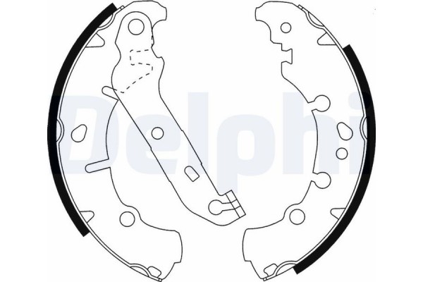 Delphi Σετ Σιαγόνων Φρένων - LS1912