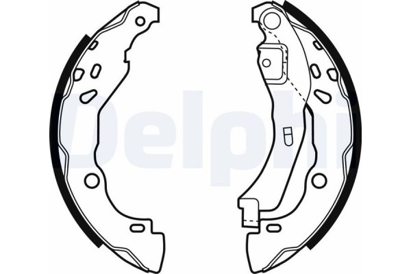 Delphi Σετ Σιαγόνων Φρένων - LS1929